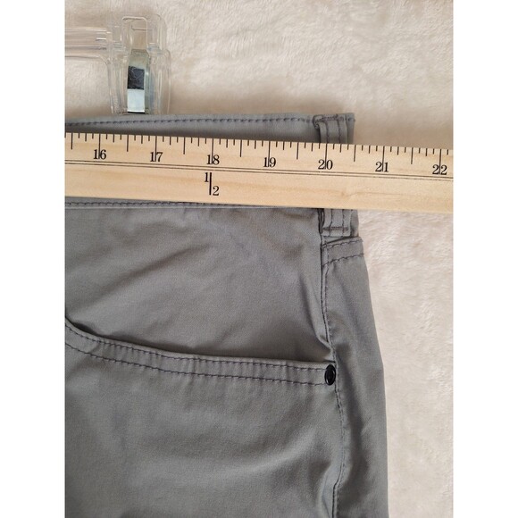 Denali Pants Mens 40x29 Stretch Travel Pant Grey 5-Pocket Lightweight - Picture 7 of 12
